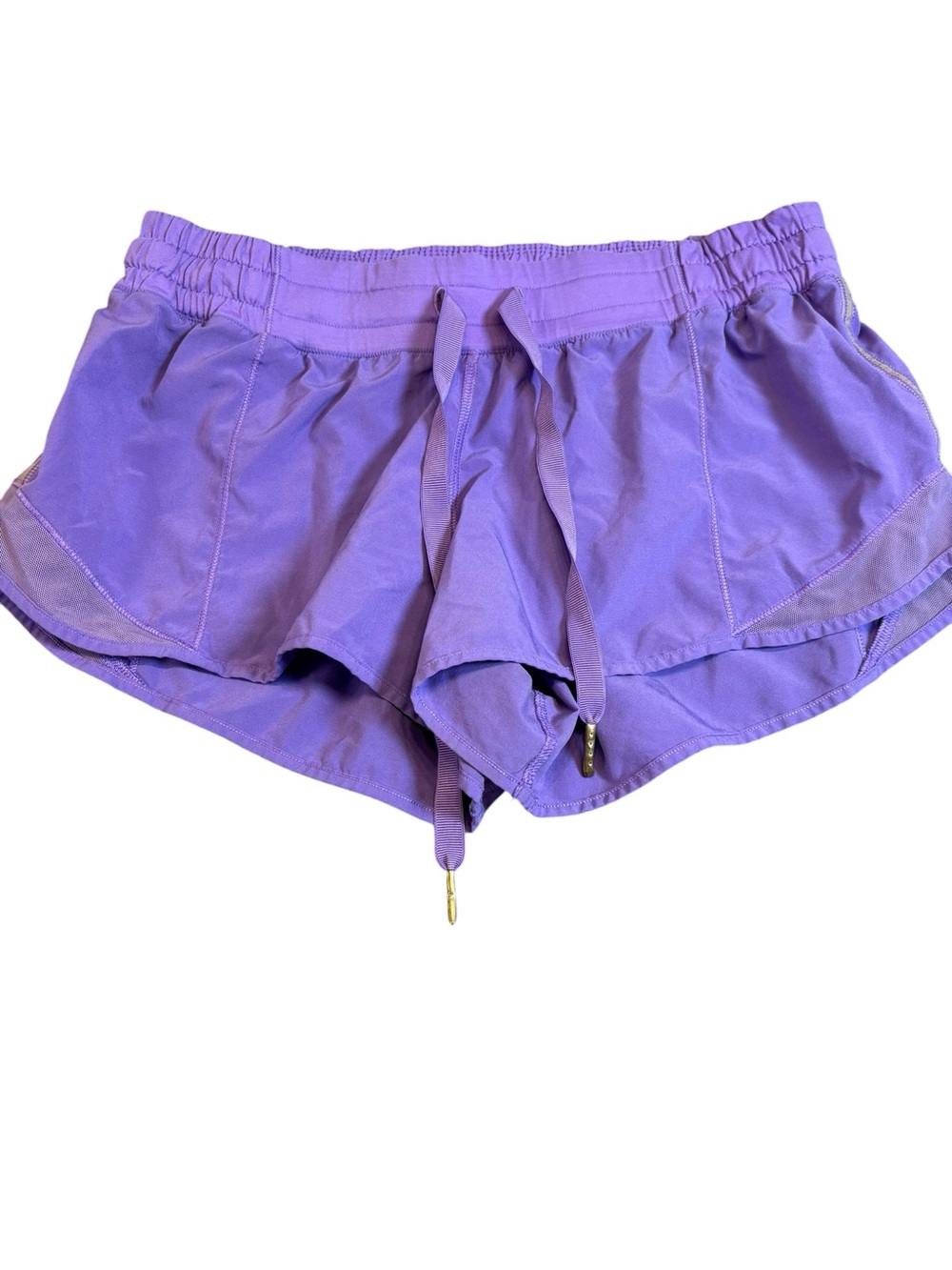 💜 Lululemon Hotty Hot Shorts 2.5" Purple Low Rise Best Fit 4–6 GUC
